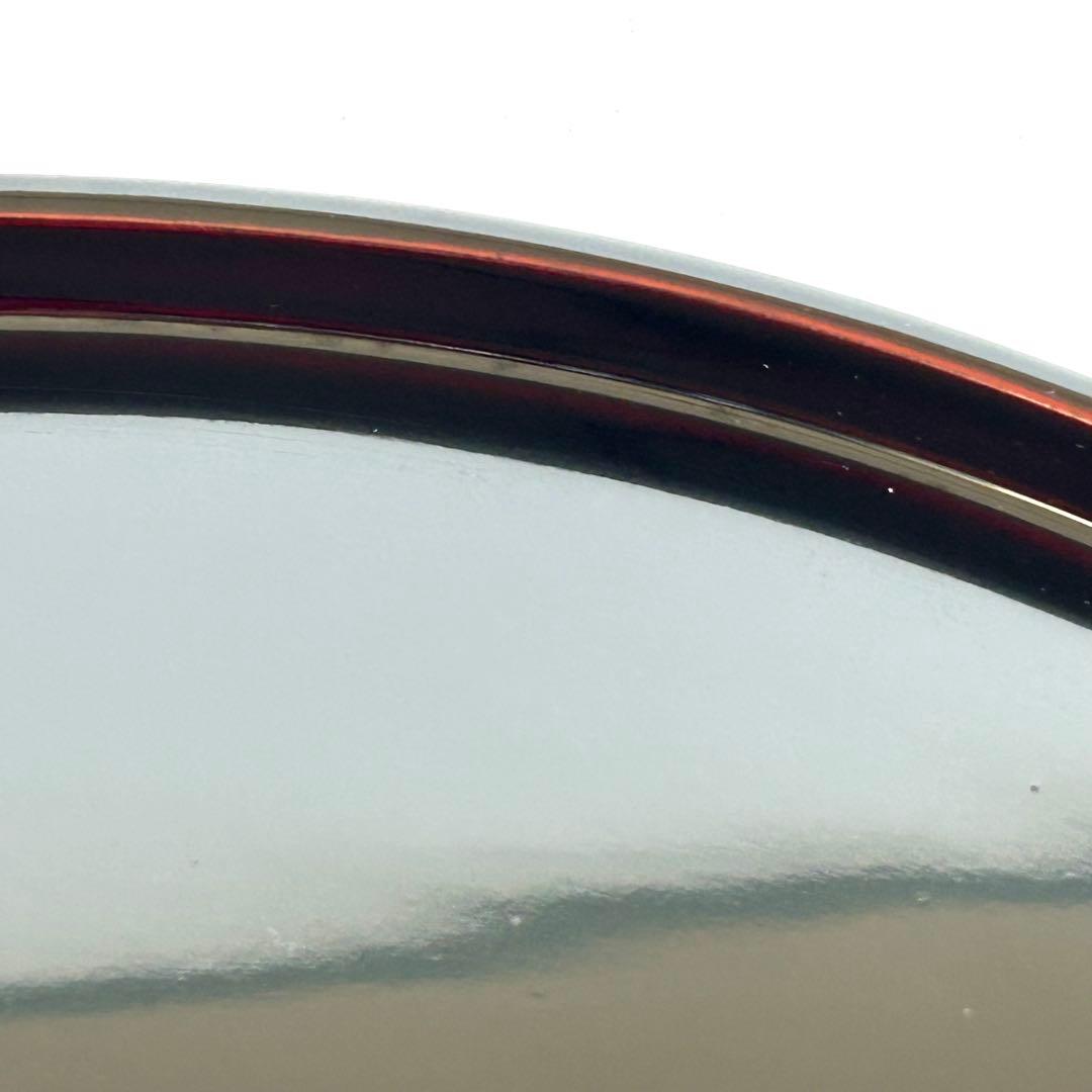 【未使用】天然木 木製 漆塗り 溜め ランチョンマット お膳 膳 お盆 半月盆①