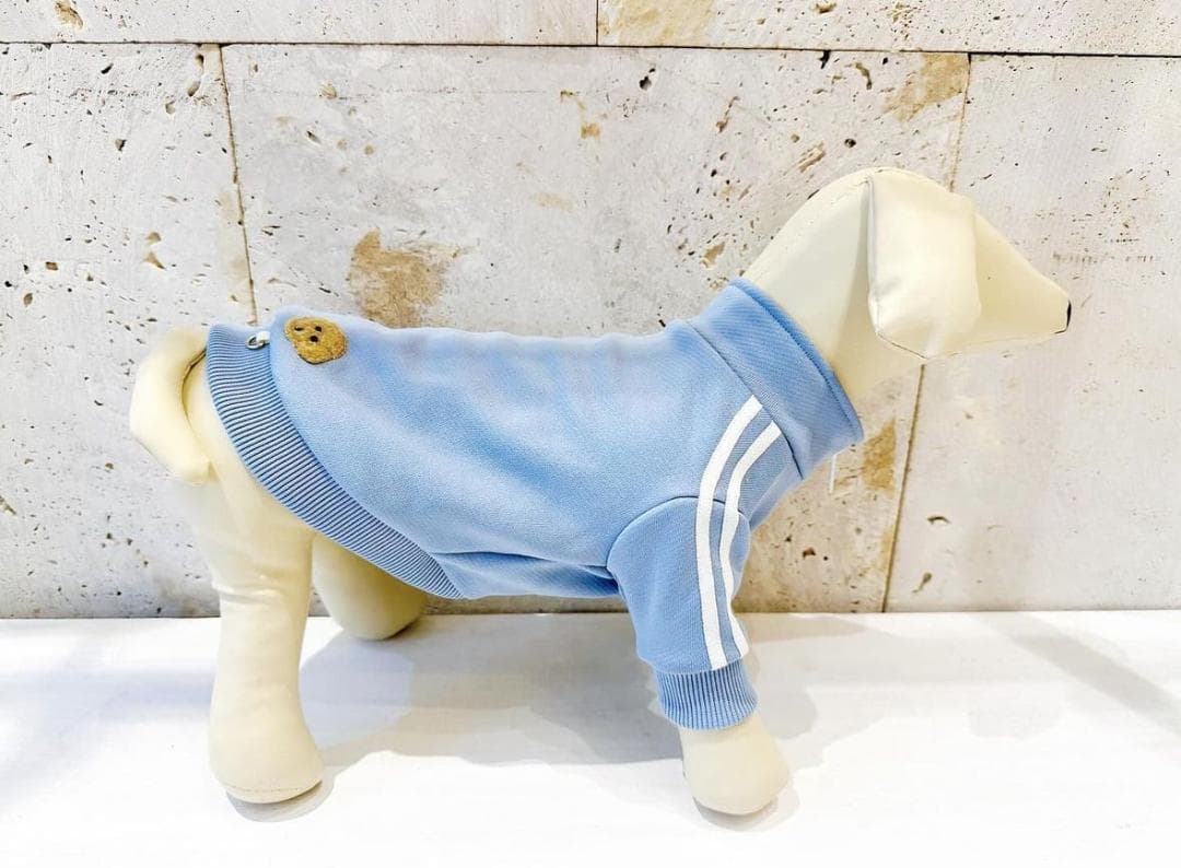 DENIM ROSE ワッペンジャージジャケット