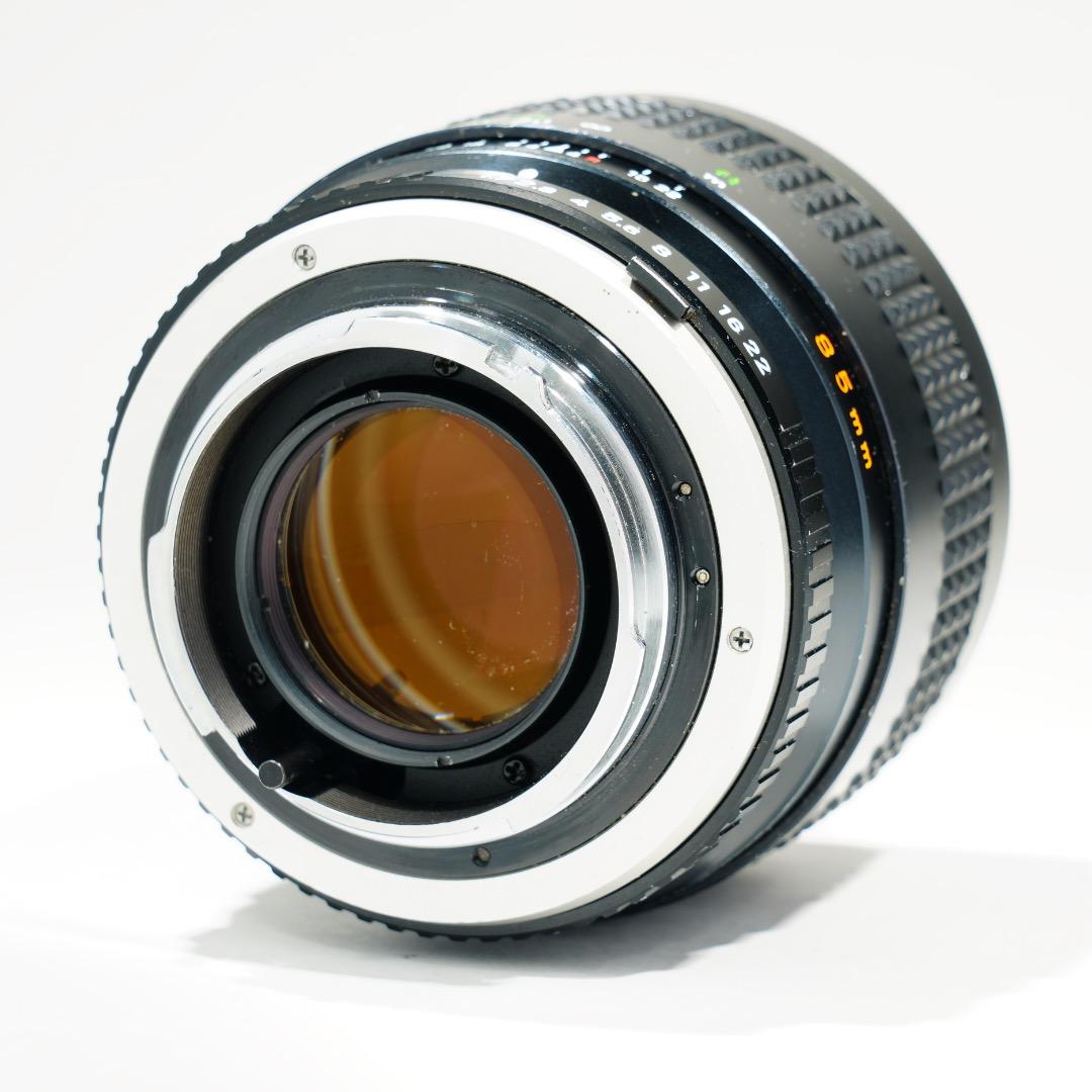 【極美品】ミノルタ MC-ROKKOR PF 85mm F1.7 後 663