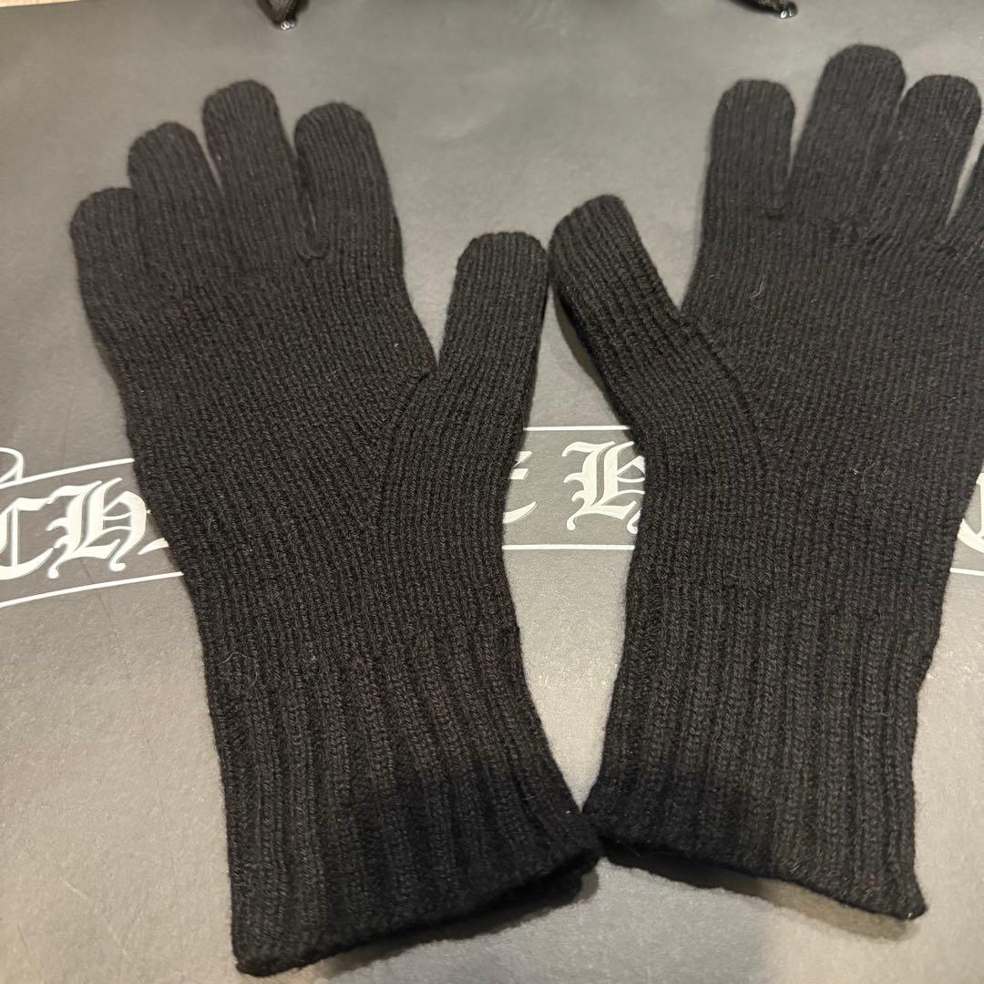 CHROME HEARTS クロスパッチ　カシミヤ　グローブ　新品未使用