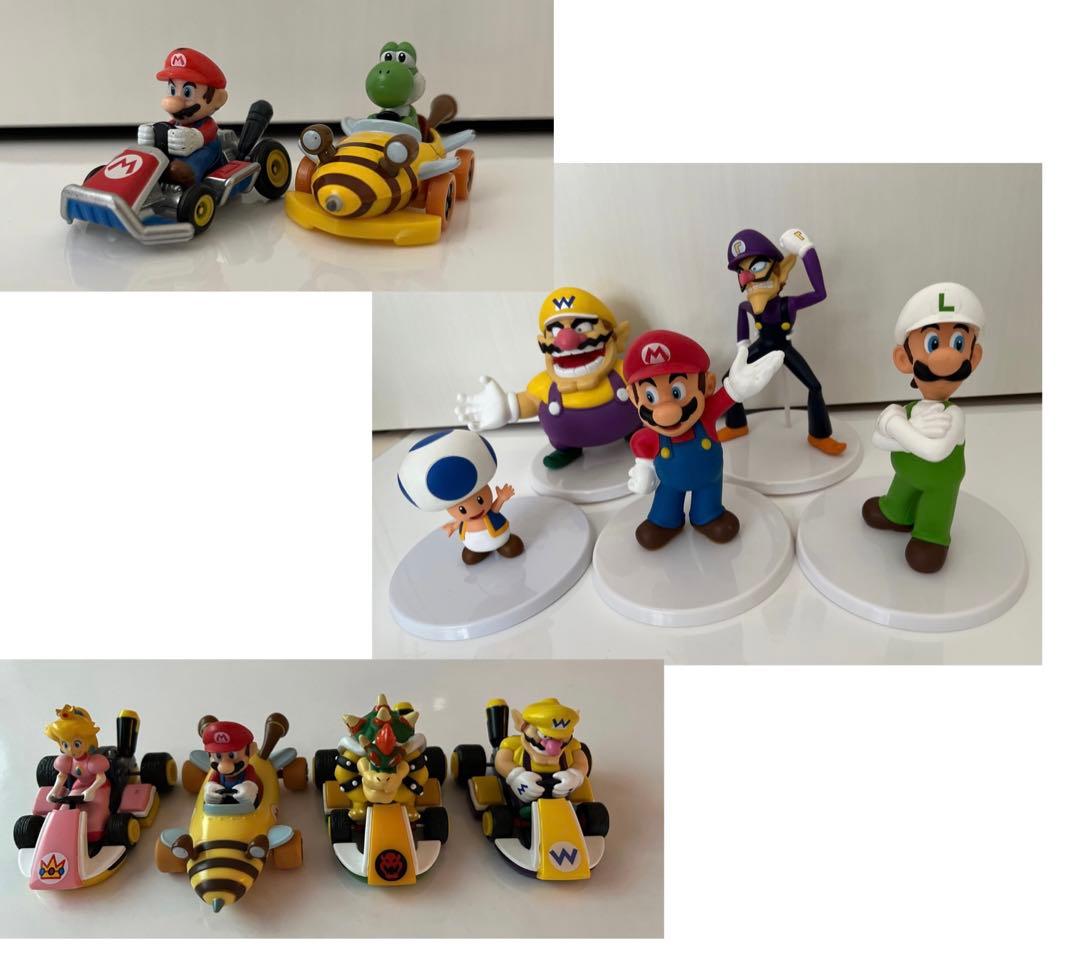 スーパーマリオブラザーズ フィギュア ミニカー まとめ売り