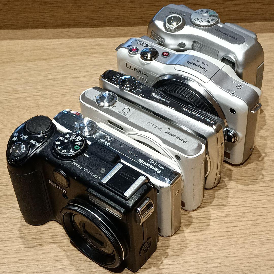 【ジャンク動作未確認】デジカメ6台セットまとめ