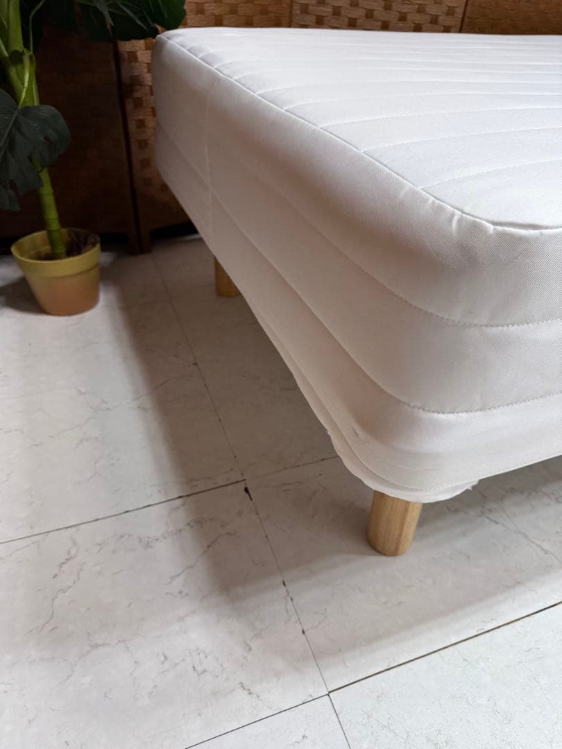 #20定価34,900円　無印良品脚付きマットレス(シングル) ※搬入・設置無料