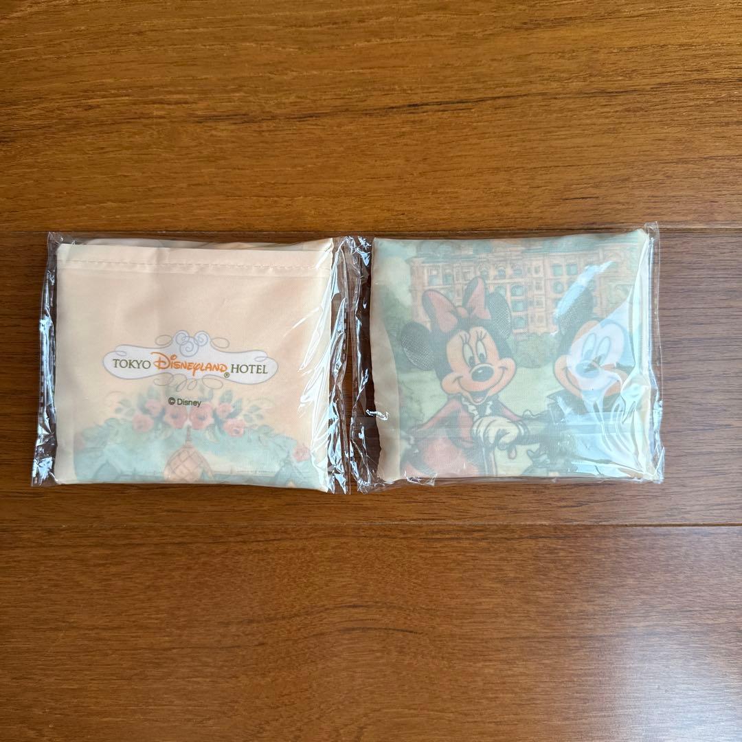 JCB ザ・クラスダッフィー シェリーメイ&ディズニーランドホテルエコバッグ２個