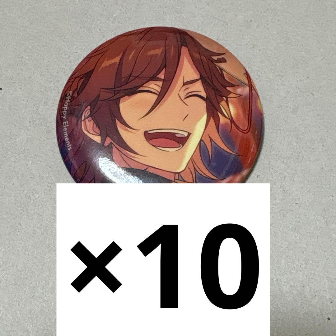 あんスタ 三毛縞斑 フィーチャー casual 缶バッジ