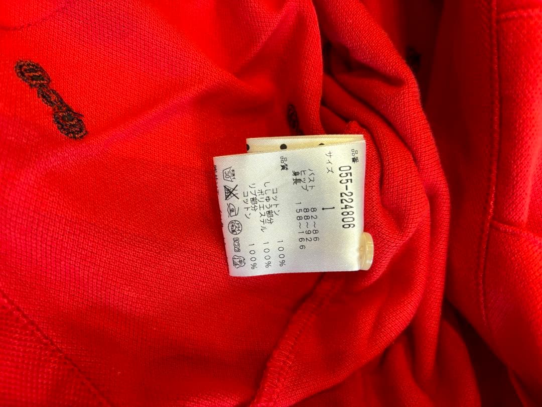 PEARLY GATES 赤 ワンピース