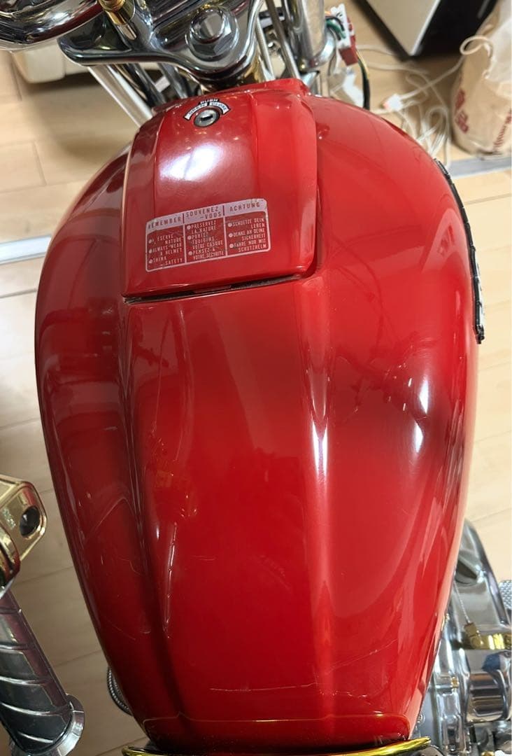 ヤカンタンク　やかん　バブ　cb250t cb400t ホーク2 純正　ラッパ