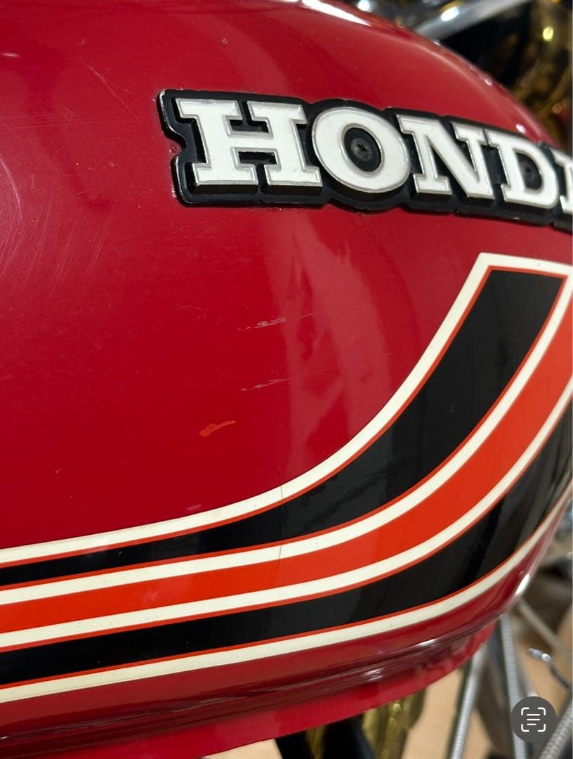 ヤカンタンク　やかん　バブ　cb250t cb400t ホーク2 純正　ラッパ