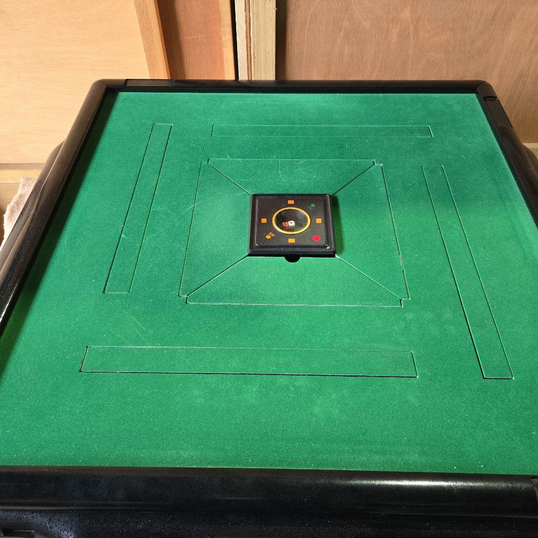 全自動麻雀卓　アモス　GABIN 座卓使用　麻雀牌2種点棒、チップ付