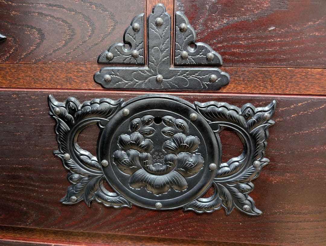 岩谷堂箪笥4段　民芸家具