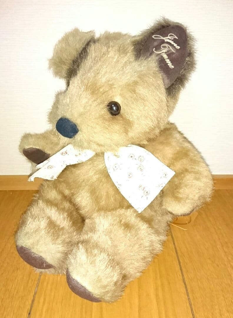 犬 ぬいぐるみ 人形 テディベア 昭和レトロ いぬ 人形 イヌ ファンシー くま