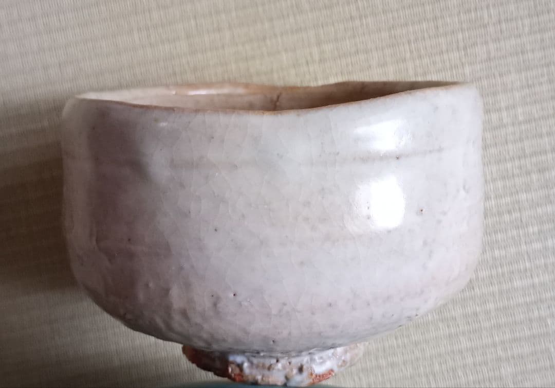１０代三輪休雪(休和)萩茶碗　萩焼茶碗