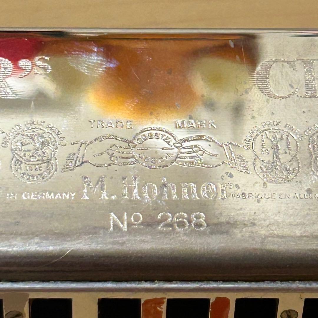 レア　希少　Hohner Bass 78 ハーモニカ 本体 ケース付き