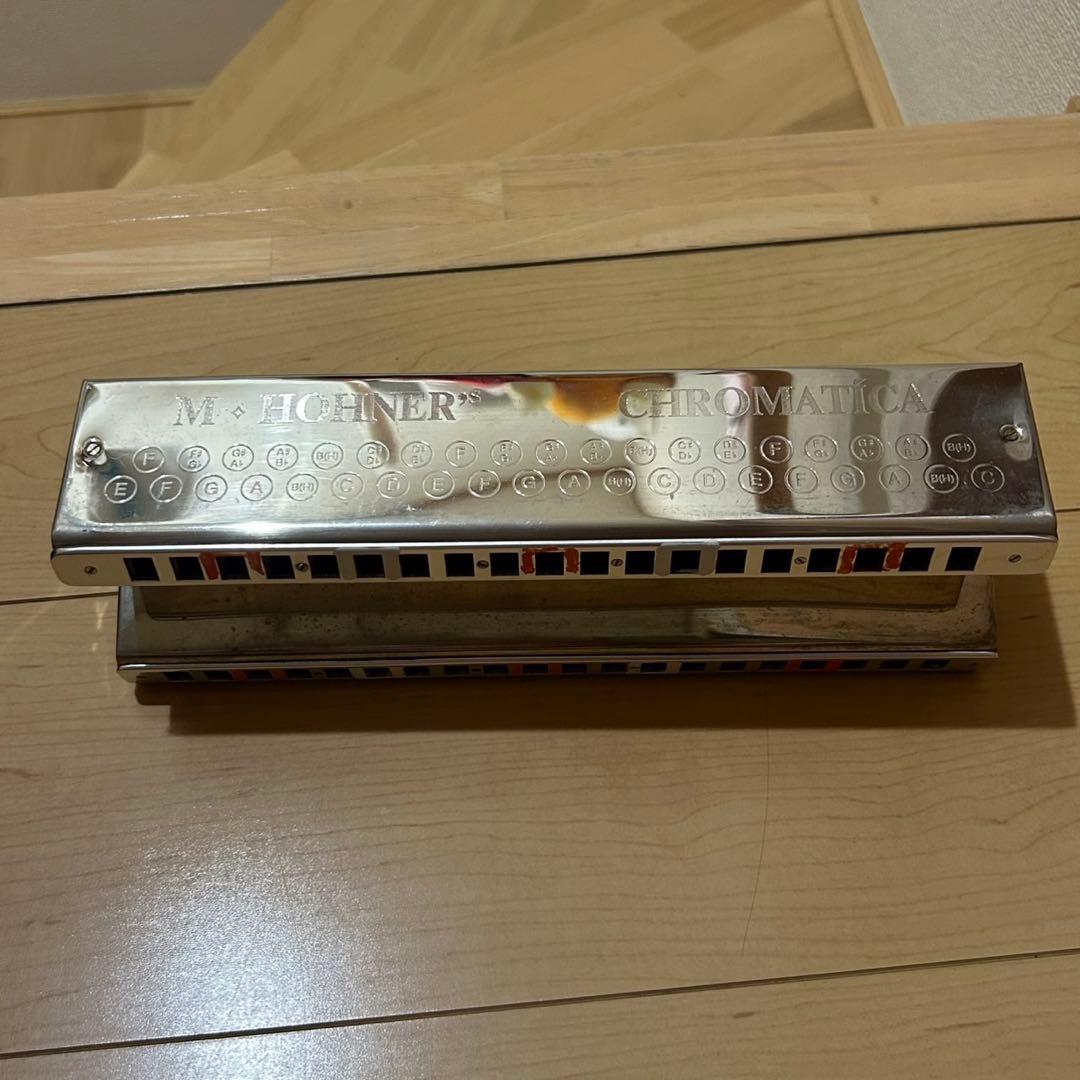 レア　希少　Hohner Bass 78 ハーモニカ 本体 ケース付き