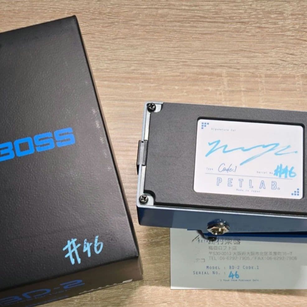 ギター Petla MOD BOSS Blues D BD-2 Code.1