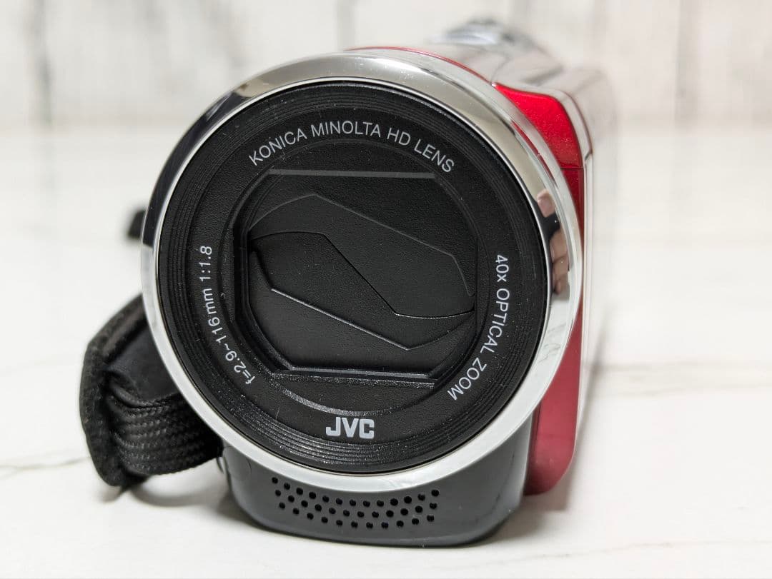 JVC　GZ-HM199　レッド　2017年製