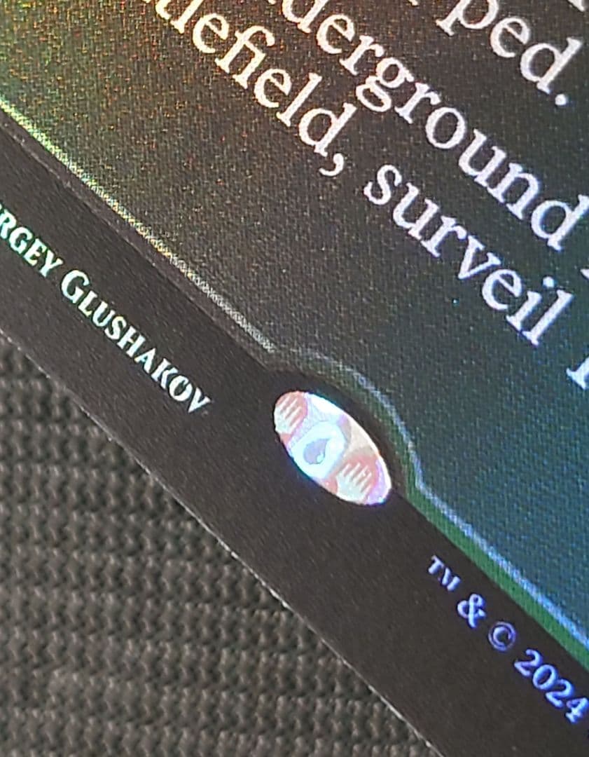 mtg 稀少個体 地底の遺体安置所 ボーダーレス FOIL 英語版 mkm