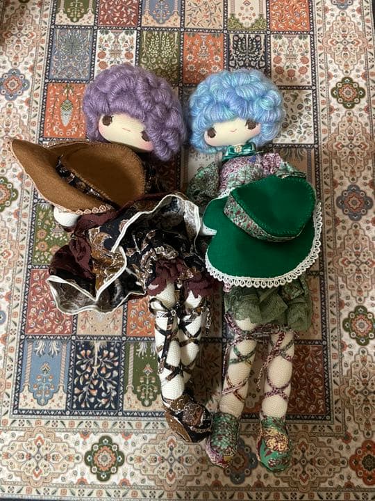 フランス人形　ビスクドール　着せ替え人形　タグ付　セット