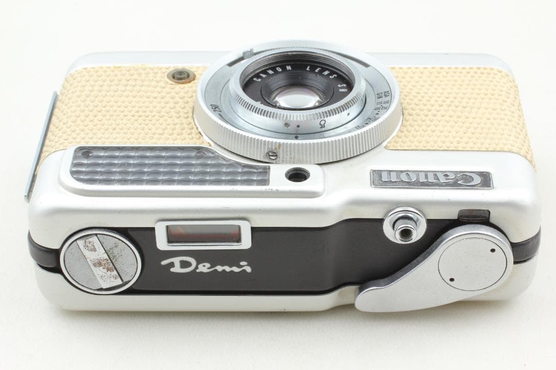 【整備済　並品】ベージュ Canon Demi 露出計不良 #1363
