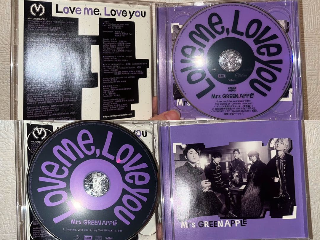 メメル かりー ページ Mrs. GREEN APPLE CDコレクション