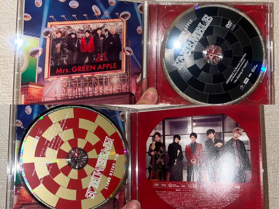 メメル かりー ページ Mrs. GREEN APPLE CDコレクション