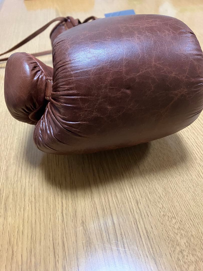 EVERLAST ボクシンググローブ 12oz ブラウン