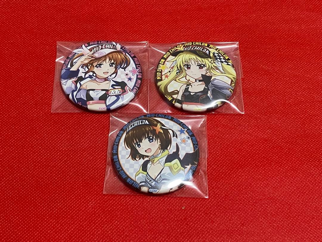 魔法少女リリカルなのは ロフト スピードくじ 缶バッジ