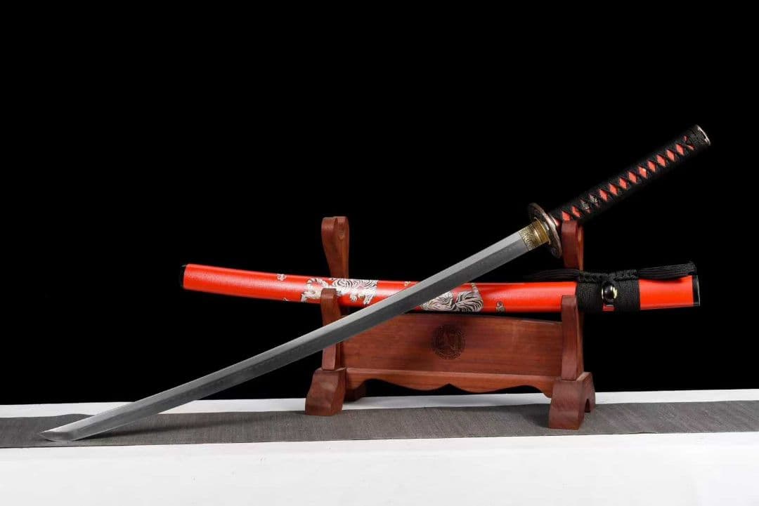 【剣歯虎】古兵器 武具 刀装具 日本刀　模造刀 居合刀 武士道 鑑賞用 美術刀