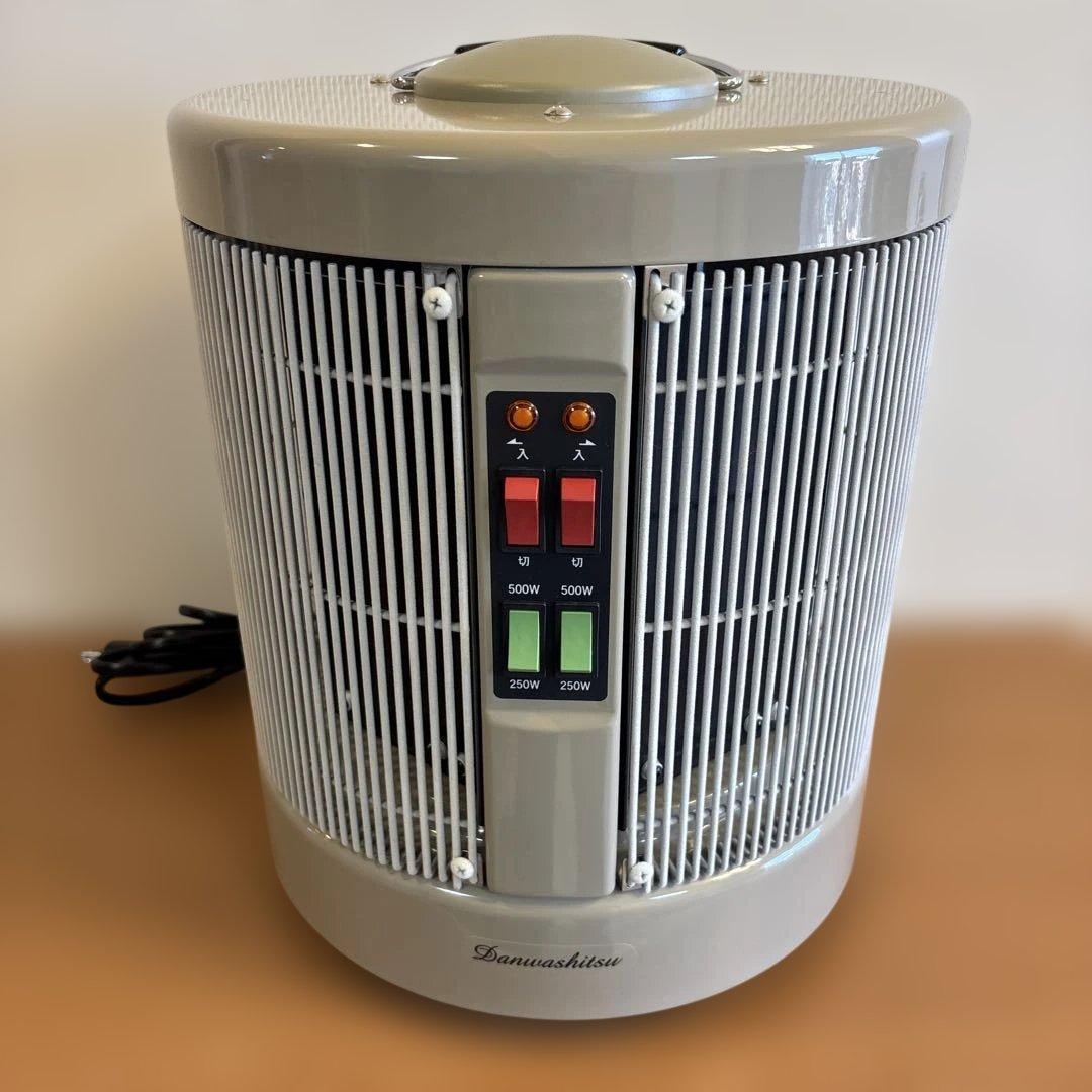 暖話室 円筒形電気ヒーター 500W/250W 2020年製