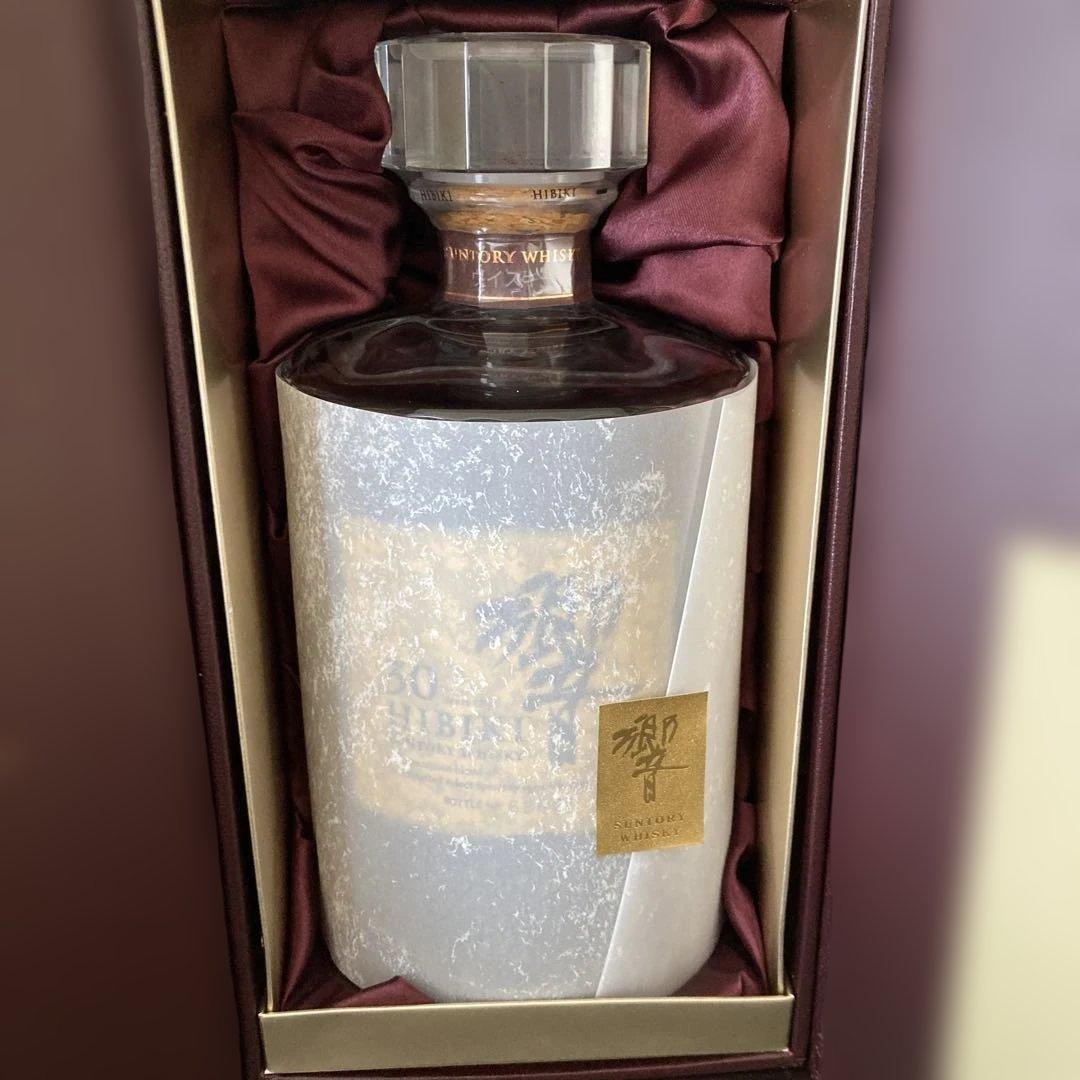 響　30年　サントリーウイスキー　白箱付き