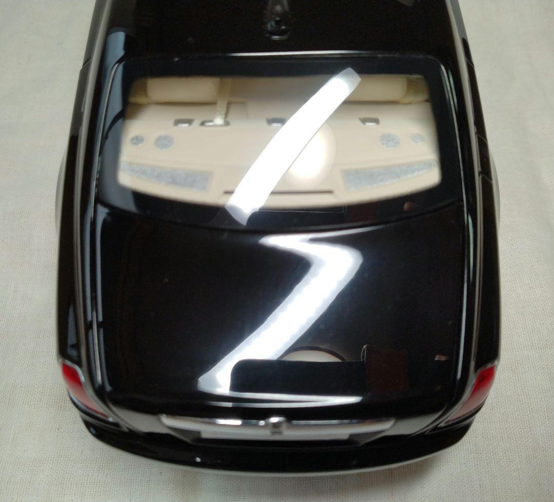 235　京商　1/18　ロールスロイス　ゴースト　黒/シルバー