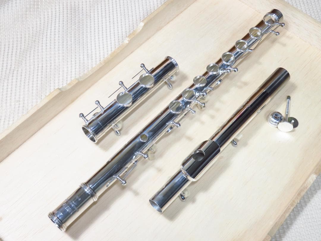 全タンポ＆ヘッドコルク交換済　フルート ヤマハESTABRISHED 211S