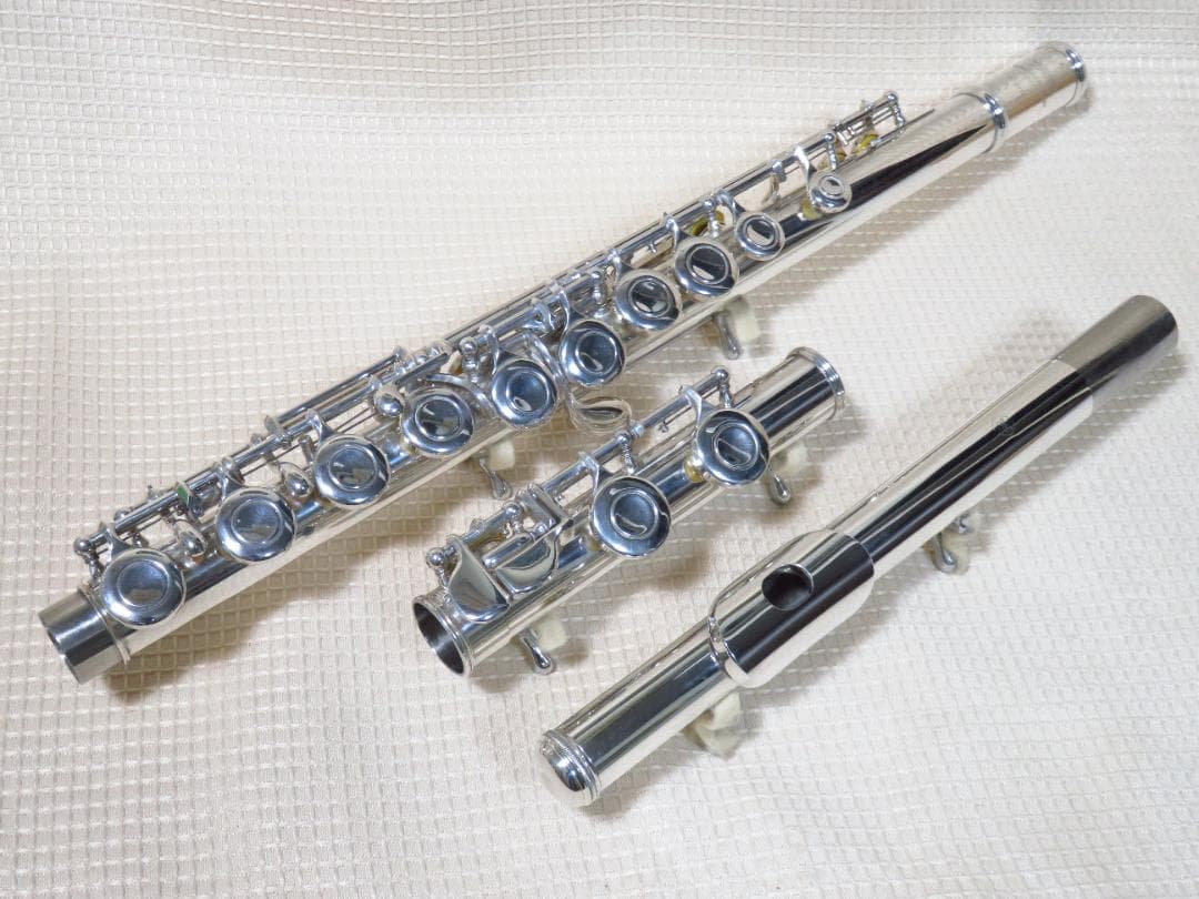 全タンポ＆ヘッドコルク交換済　フルート ヤマハESTABRISHED 211S