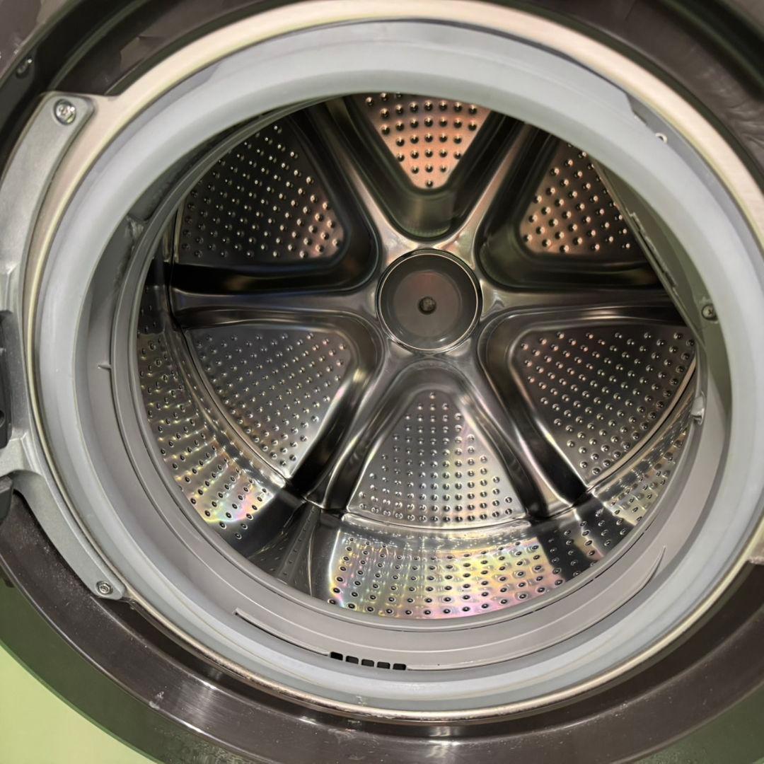 286↑送料設置無料★日立ドラム式洗濯機　乾燥機能付き　12㌔