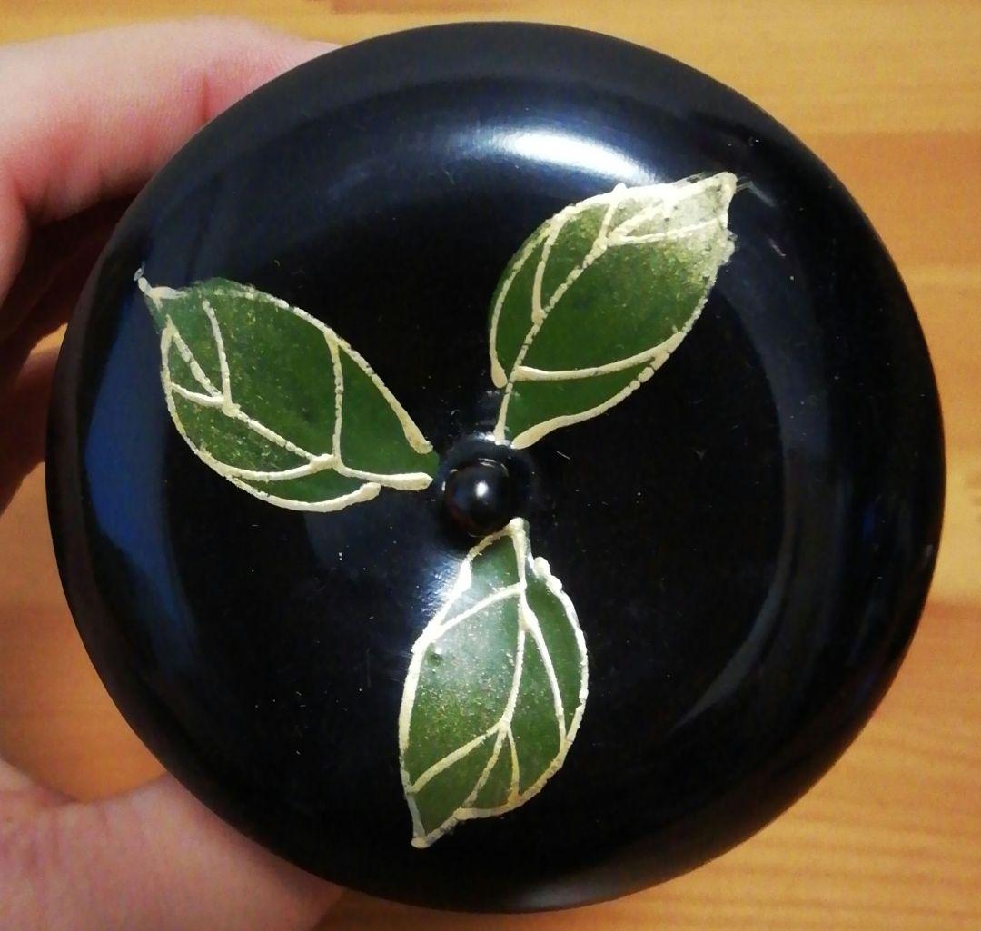 宗完書付　黒田宗傳作　湖南自筆　茶器　棗　共箱　共布　茶道具