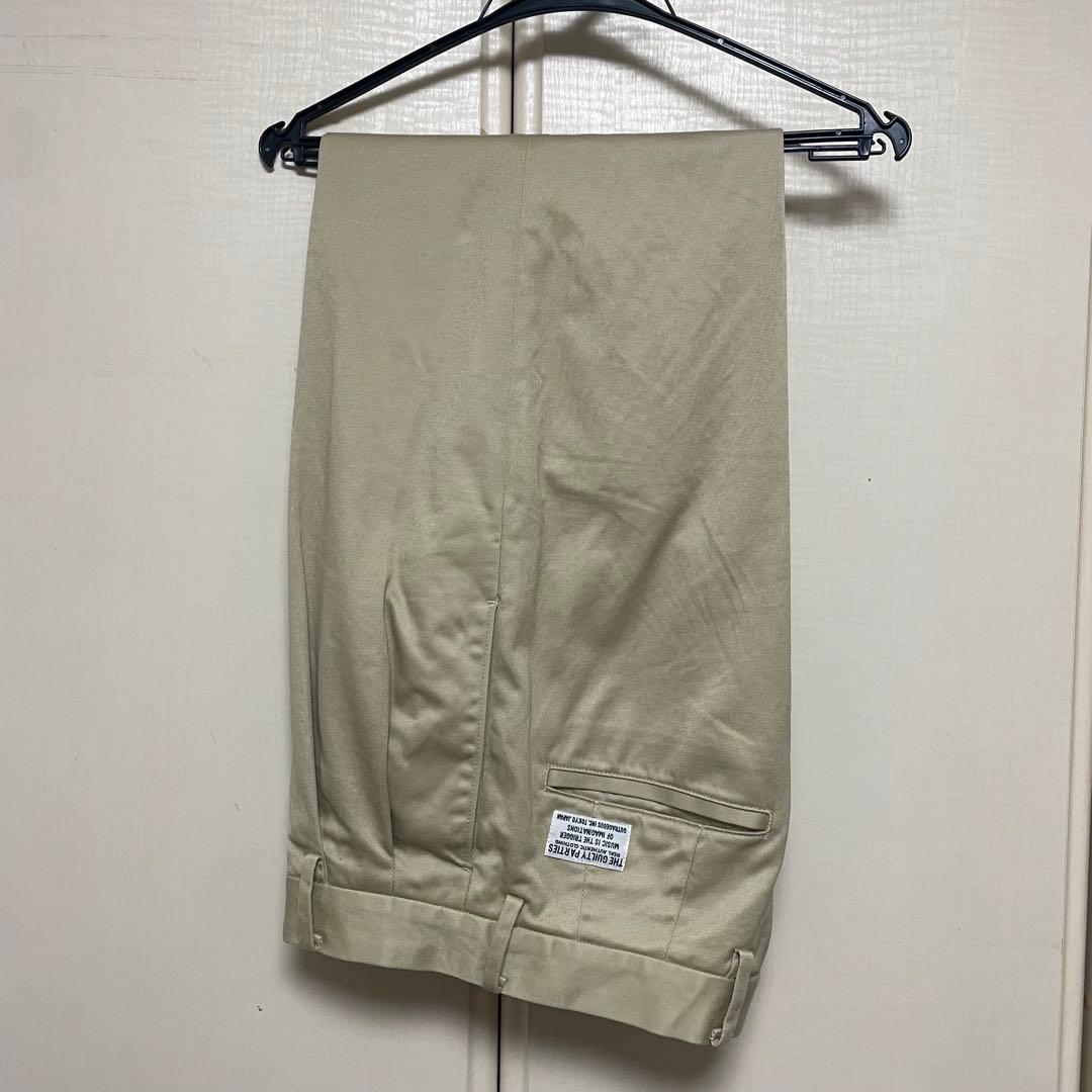 sサイズ　wackomaria double pleats chino