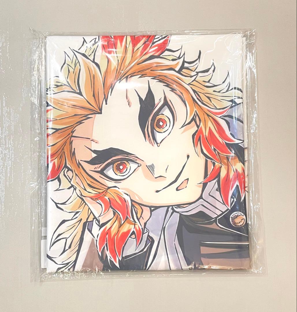 【14日迄の出品】鬼滅の刃　煉獄杏寿郎 寝そべり　布ポスター　コミケC104