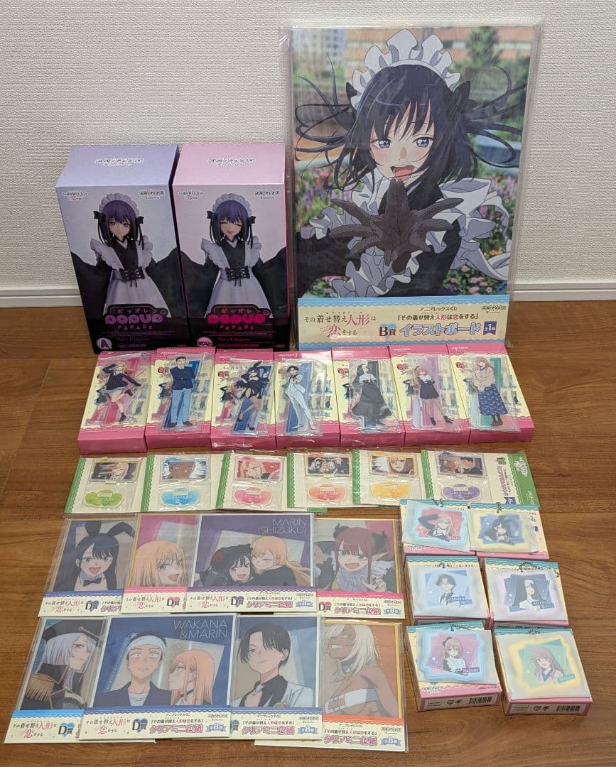 アニプレックスくじ 着せ恋 コンプリート ラスト　一番くじ　喜多川海夢　黒江雫