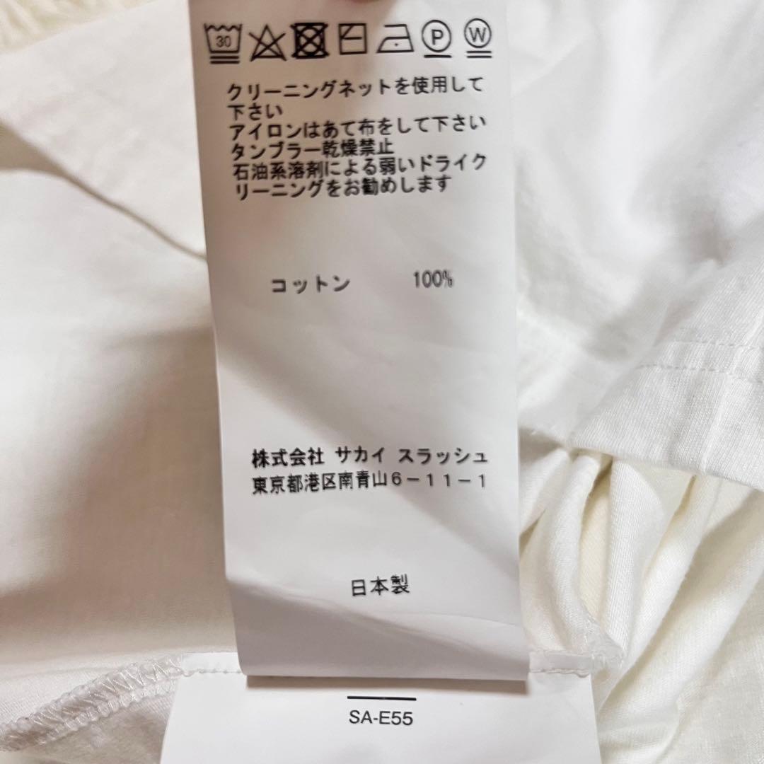 レア sacai UNDERCOVER 限定コラボAPPLE Tシャツ りんご