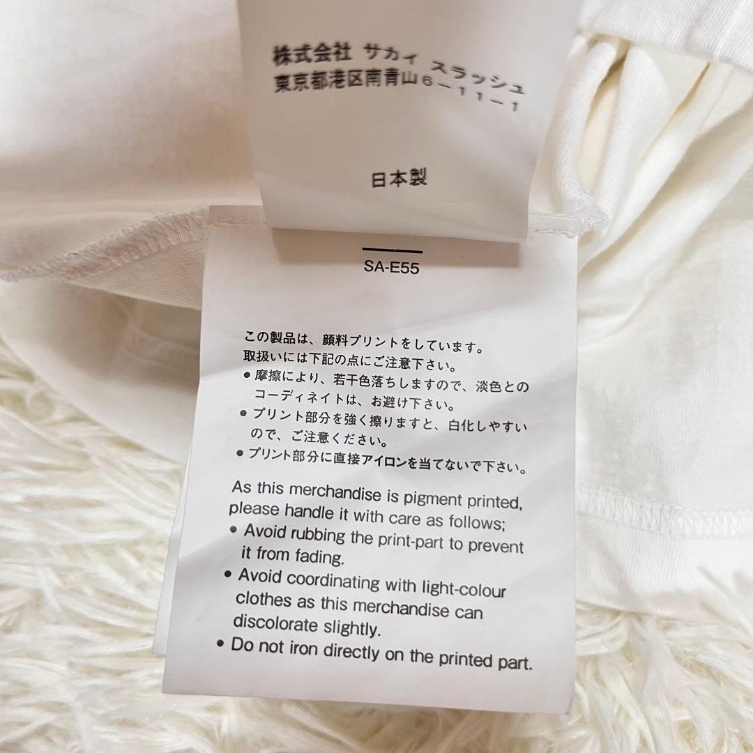 レア sacai UNDERCOVER 限定コラボAPPLE Tシャツ りんご