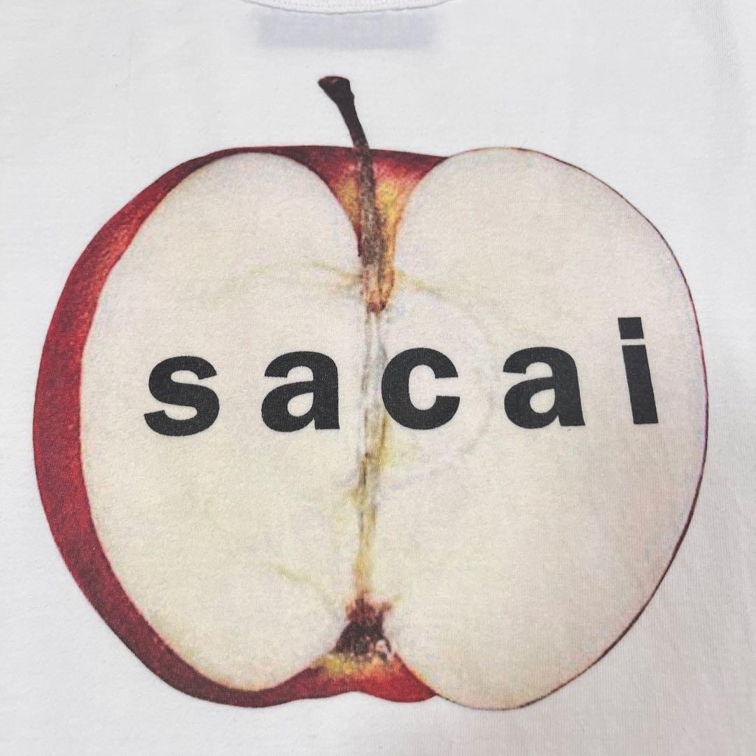 レア sacai UNDERCOVER 限定コラボAPPLE Tシャツ りんご