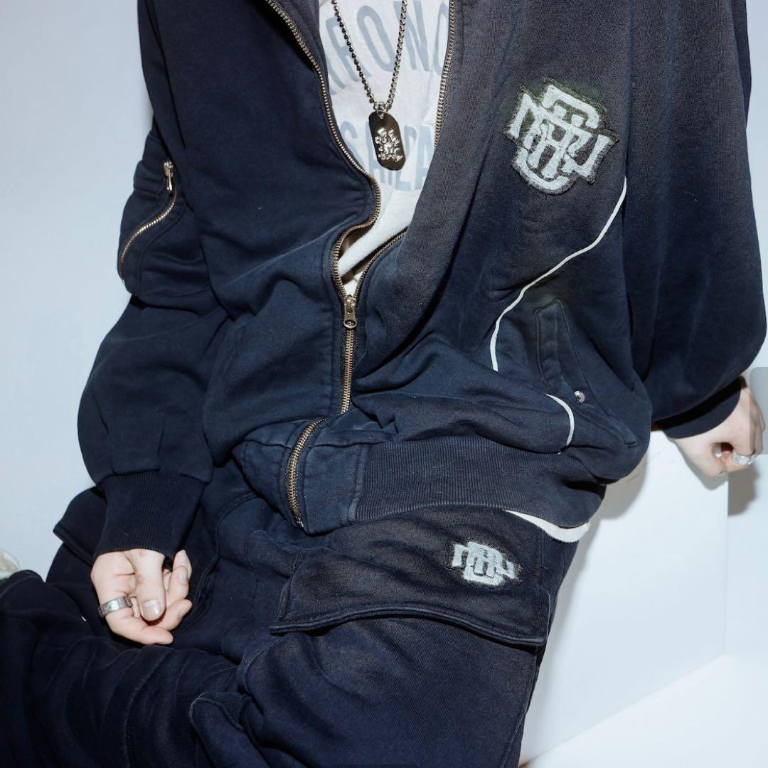 CHRONOIZM 【XL】スウェット カーゴ+ブルゾン