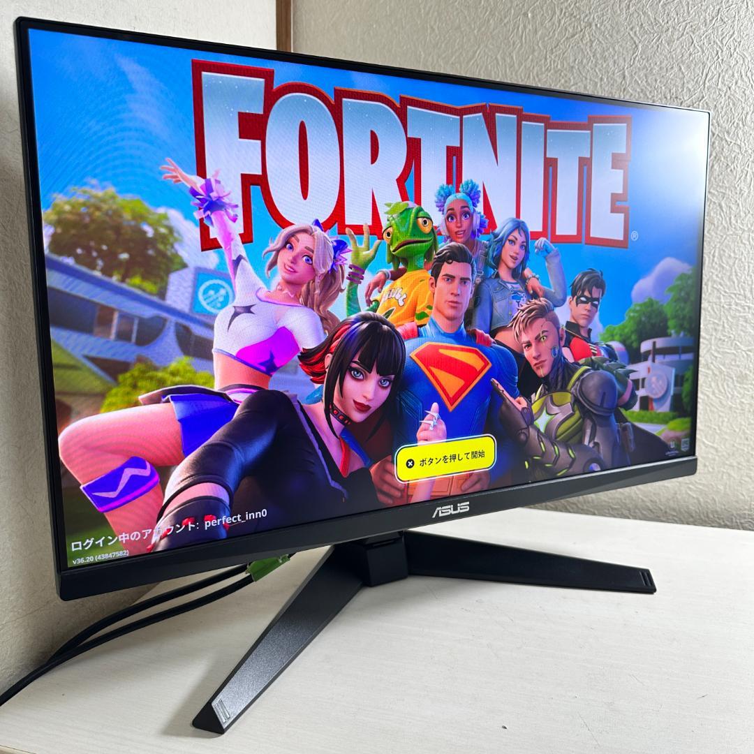 ASUS 180Hz対応 24インチ ゲーミングモニター