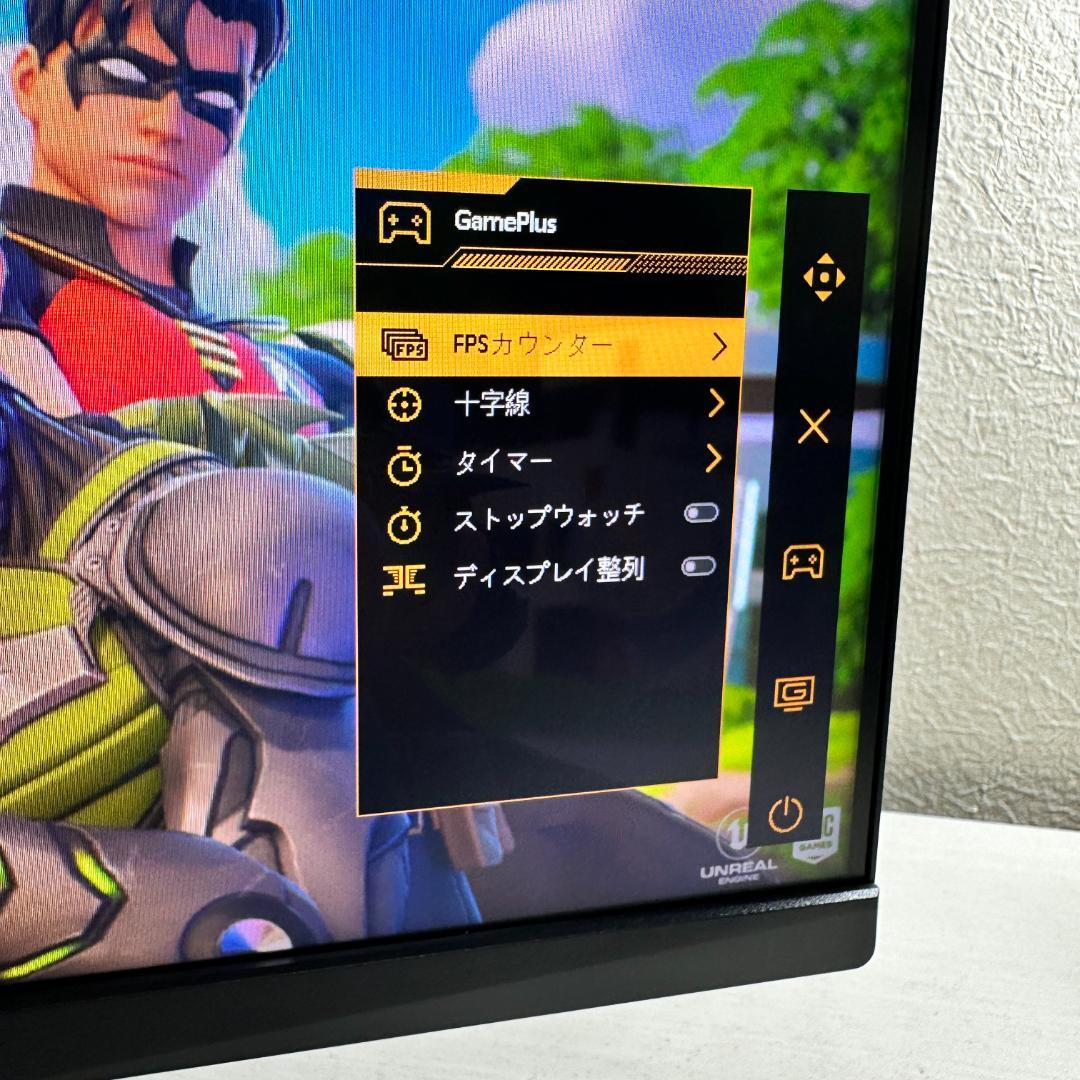 ASUS 180Hz対応 24インチ ゲーミングモニター