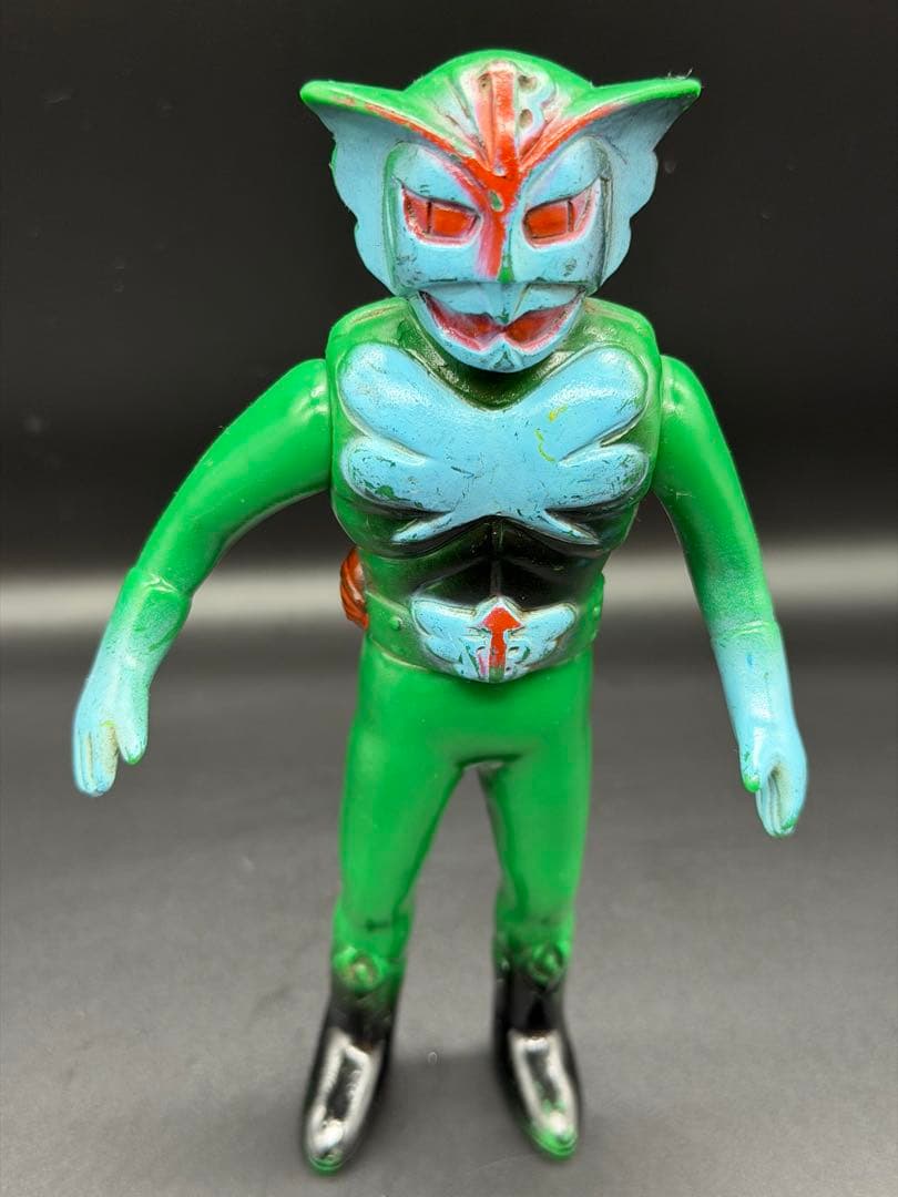 【希少】ポピー 超人バロム・ワン　 ソフビ 当時物