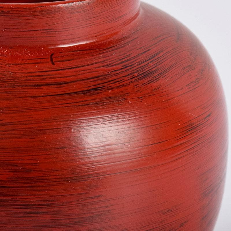 茶道具　根来塗　夏目陽介作　薬器　共箱　V　8479