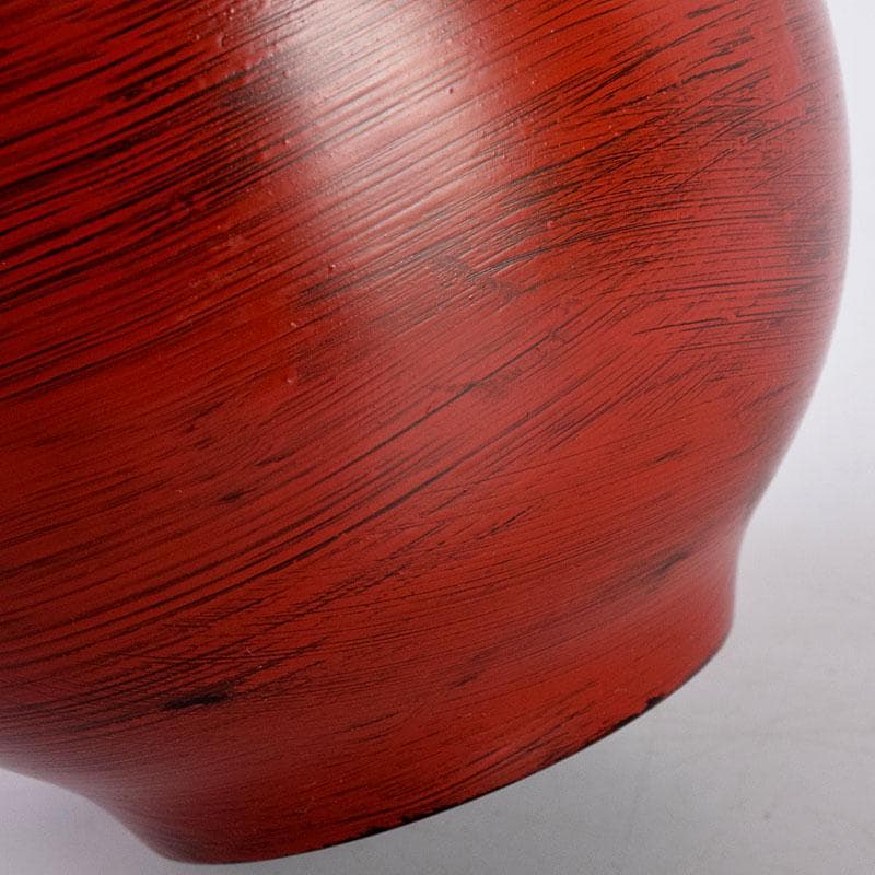 茶道具　根来塗　夏目陽介作　薬器　共箱　V　8479