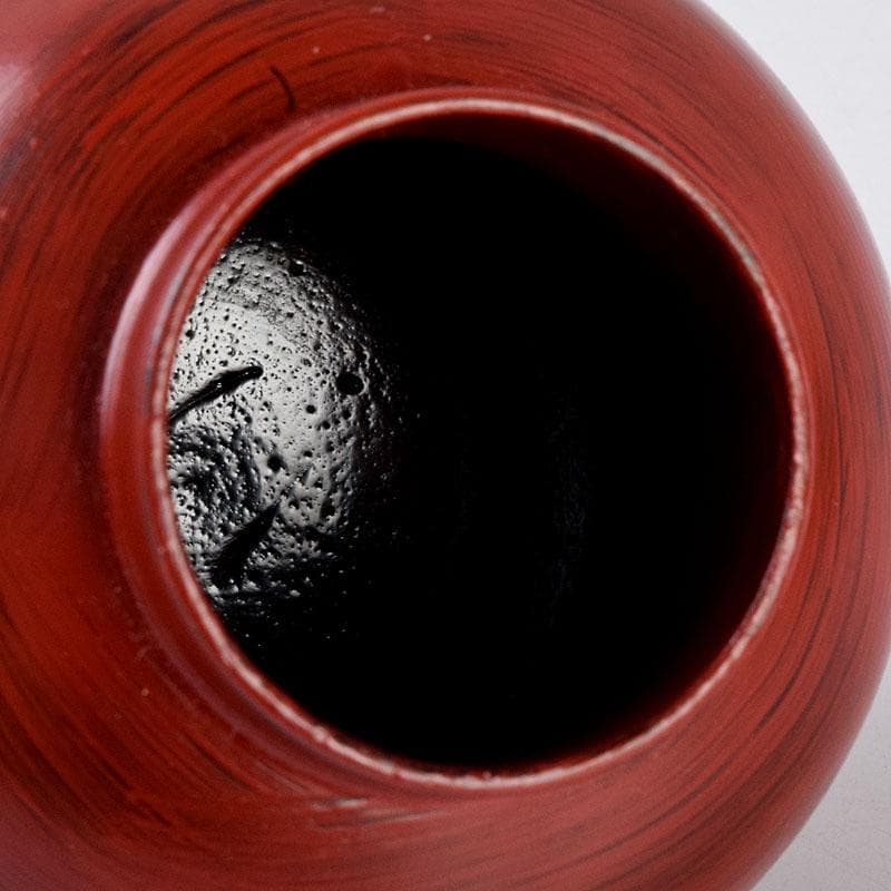 茶道具　根来塗　夏目陽介作　薬器　共箱　V　8479