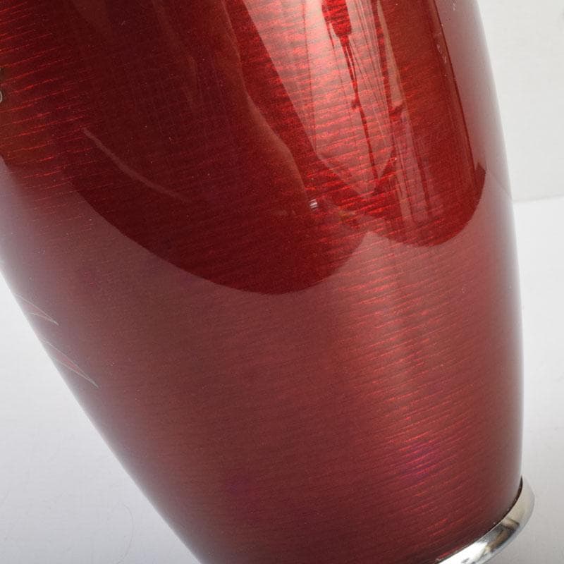 七宝焼　四君子文　花瓶　時代箱　V　9058