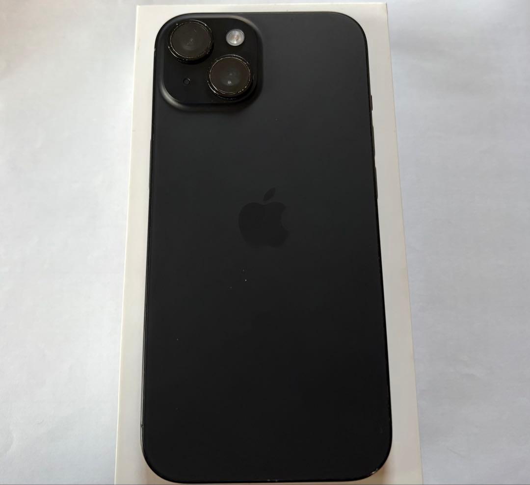 iPhone 15 ブラック 128GB 本体 バッテリー最大容量88%